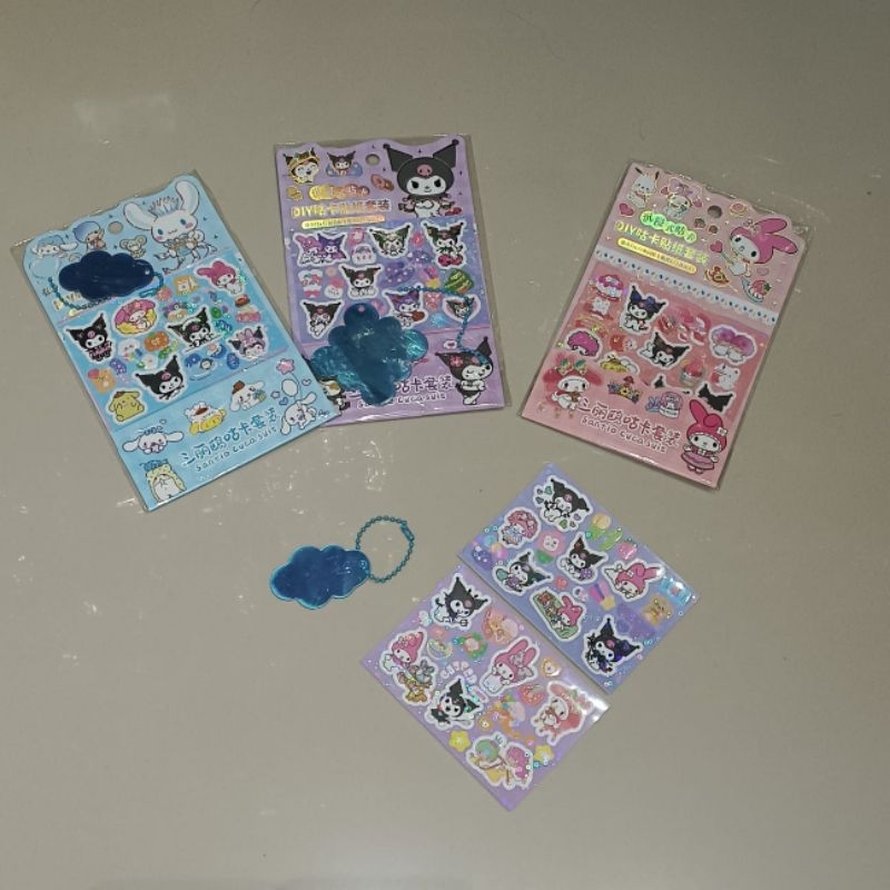 

Gantungan Kunci/Tas + Stiker Sanrio