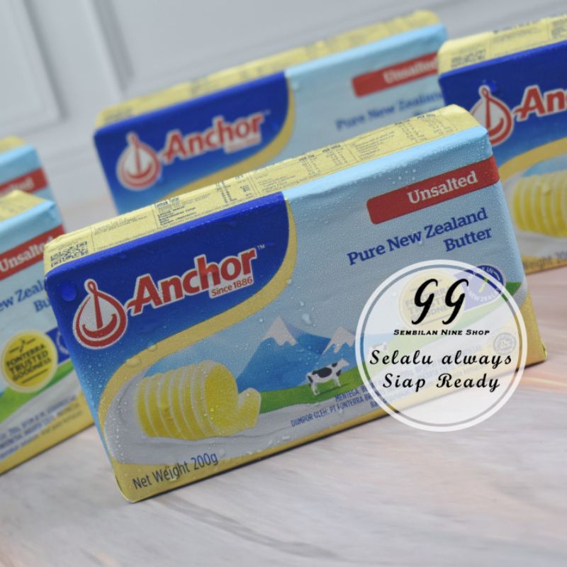 

Anchor Unsalted Butter 200 gram
