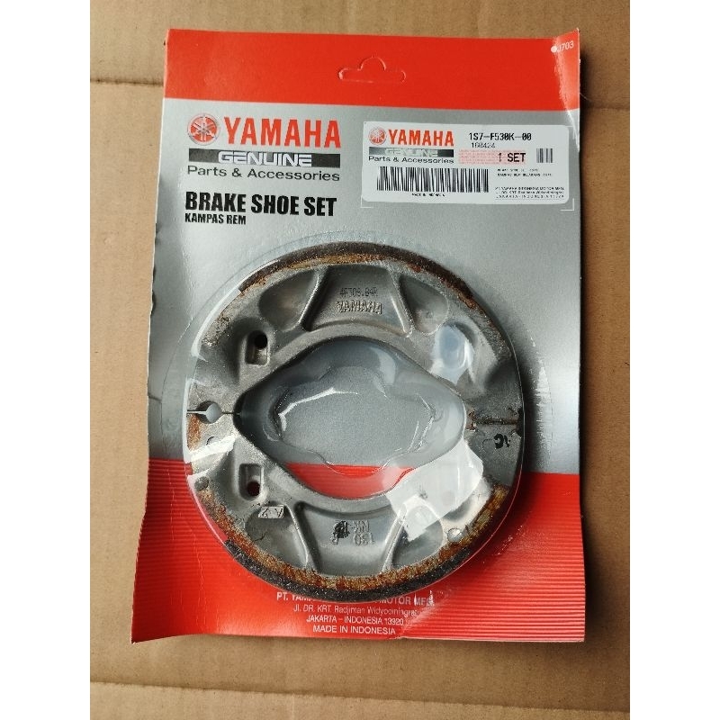Kampas rem belakang yamaha Mio original