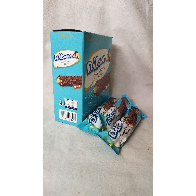 

Dilan wafer roll isi krim vanila kemasan box