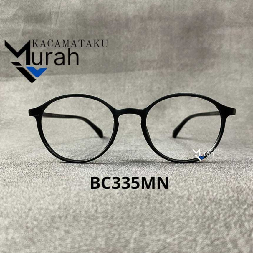 Kacamata Minus Sudah Jadi // Kacamata Pria Wanita // Kacamata Minus Bulat / BC335MN