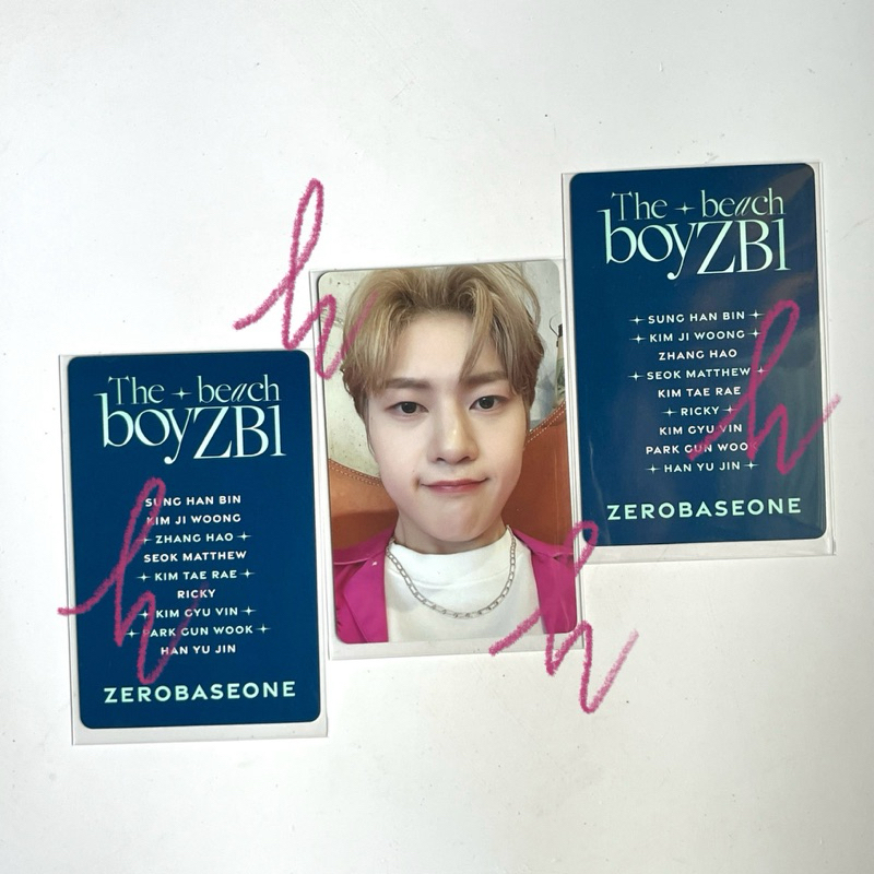 pc photocard zb1 zerobaseone matthew dicon
