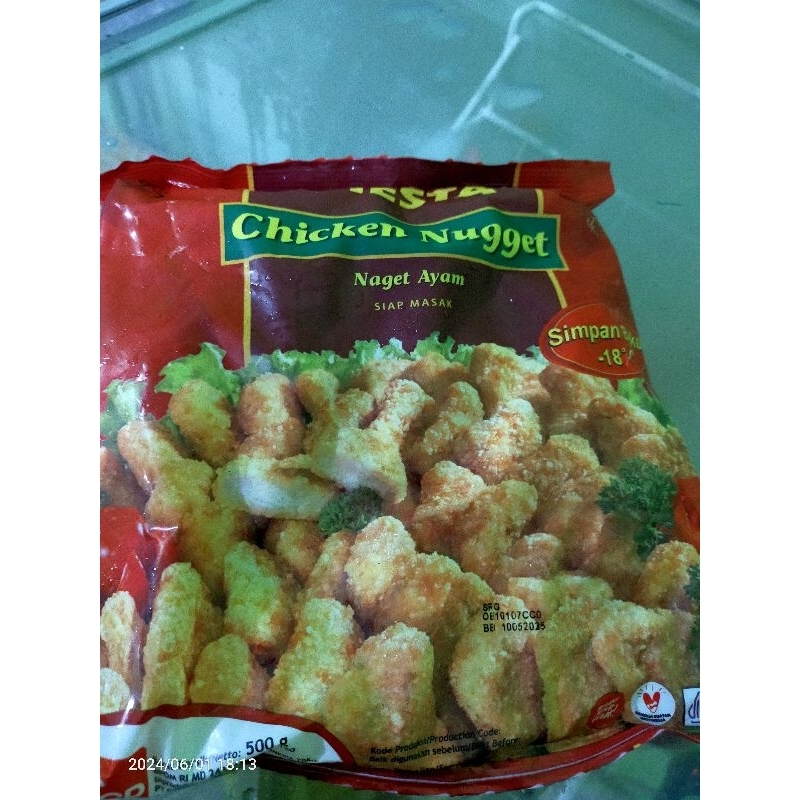 

Fiesta chicken nugget