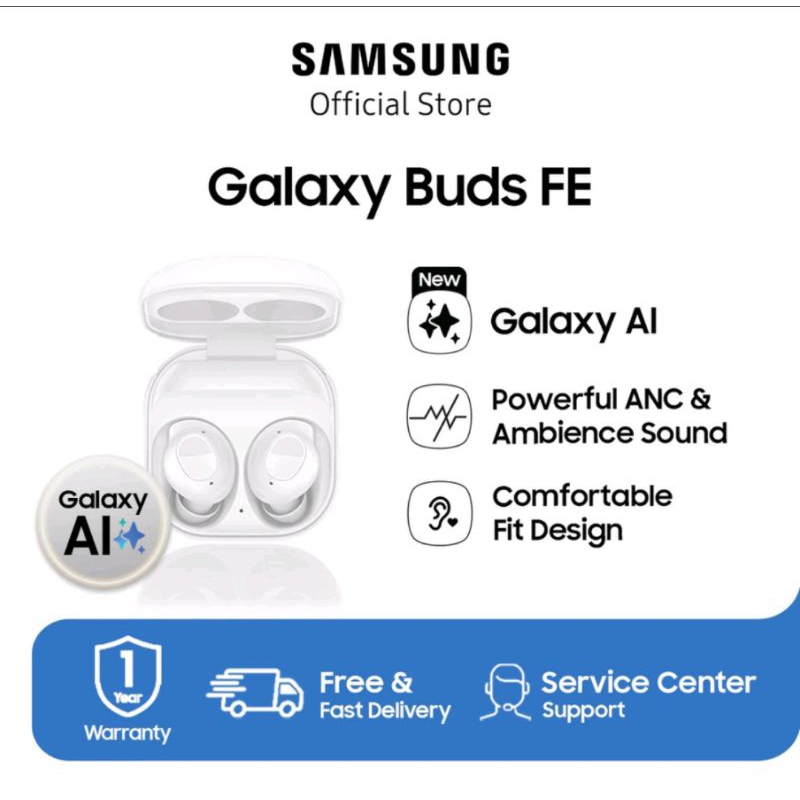 Samsung Buds FE Headset Bluetooth 100% Original Garansi Resmi Samsung Indonesia