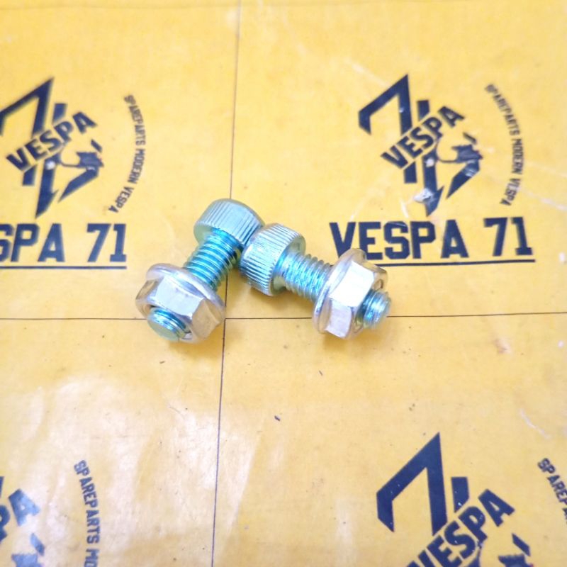 Baut Dudukan Plat Nomer Depan Vespa Matic