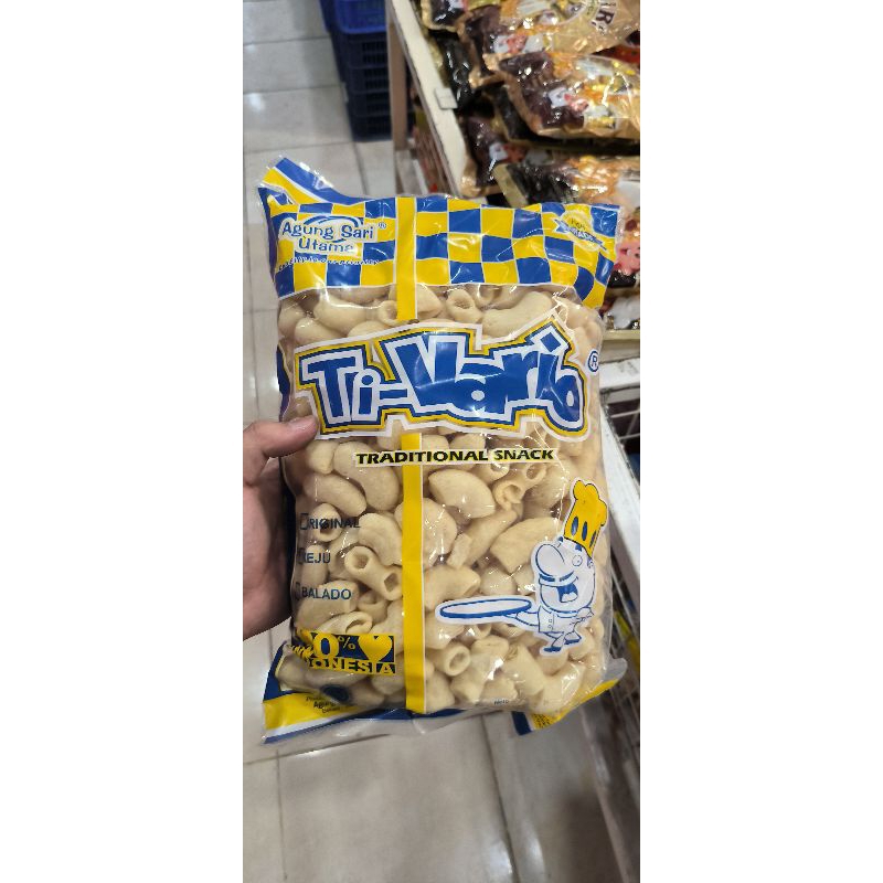 

Cemilan Murah Snack Sehat Enak Makaroni Rasa Original Kemasan 350 gram