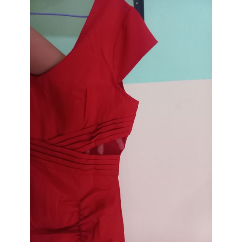 Long dress/dress/sexy/gaun/dress merah/preloved/dress nyanyi