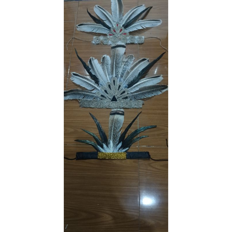 topi bulu, dayak, papua