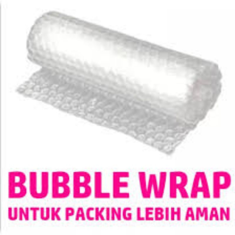

Extra Packingan Bubble Wrap atau Extra Paperbag Brand