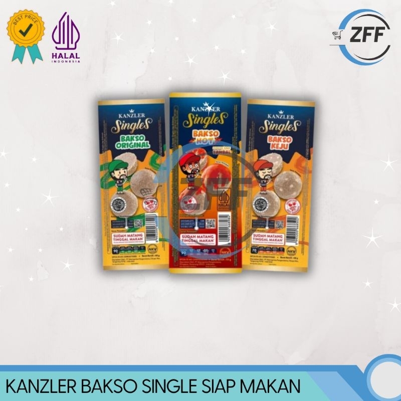 

Kanzler Bakso Single Siap Makan 48gr