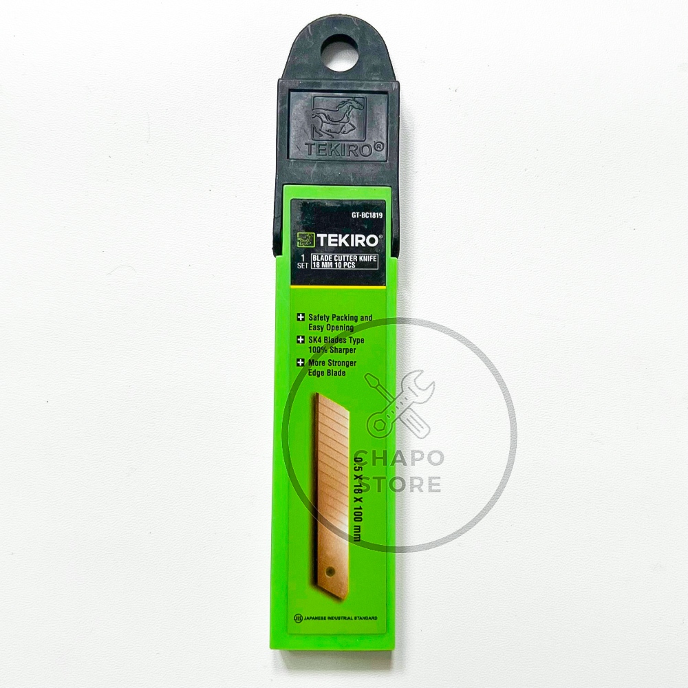 

Tekiro refill isi cutter 18mm isi 10pcs