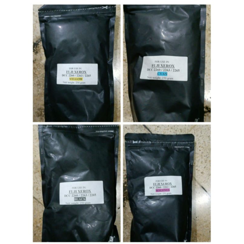 Toner Warna 1set Fotocopy Xerox C2260/2263/2265