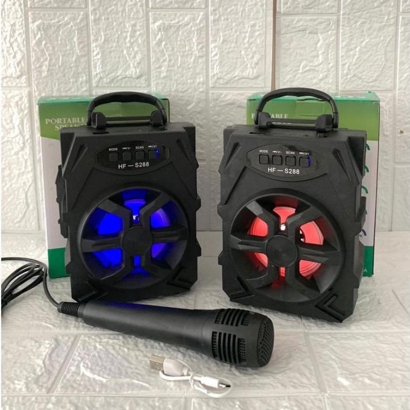 XNX Speaker Bluetooth Portabel Free Mic.