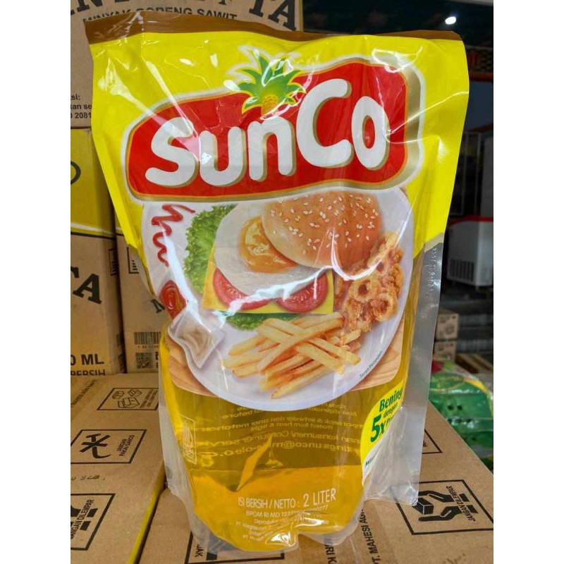 

Sunco Minyak Goreng 2L Refill / Minyak Goreng Sunco