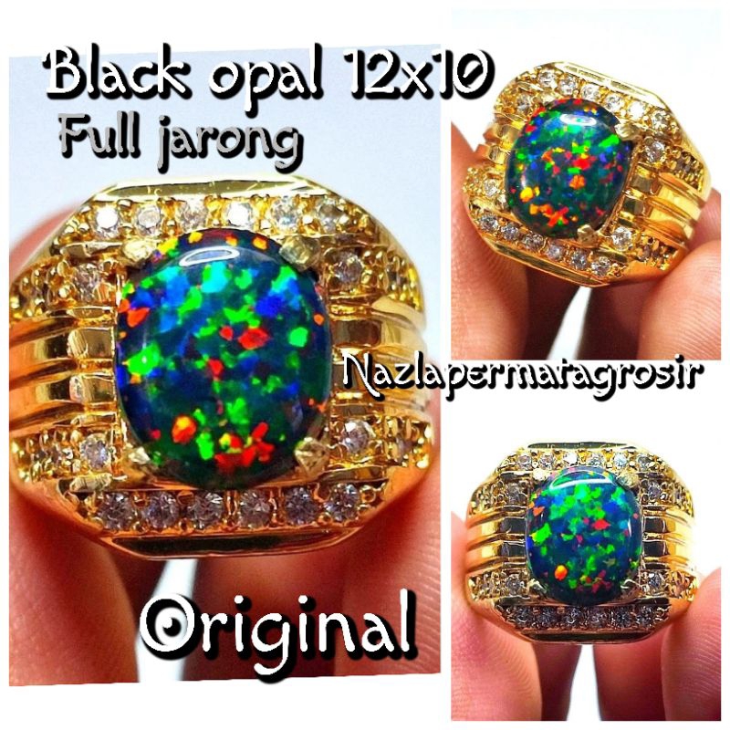 BATU PERMATA BLACK OPAL AUSTRALIA ORIGINAL