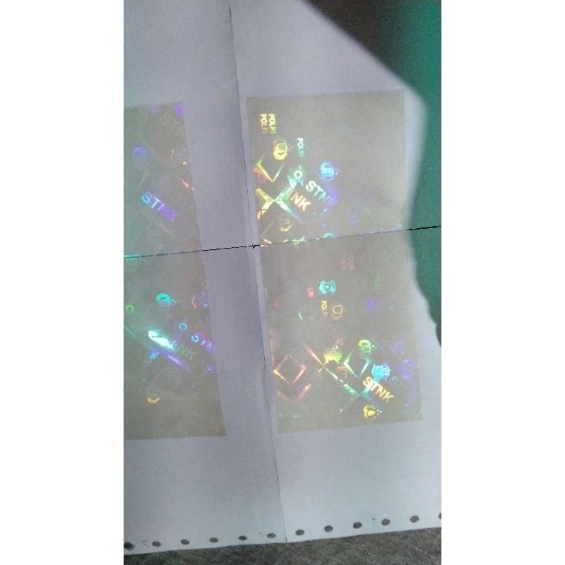 

Stiker Hologram Este'enka Original Sam-Sat