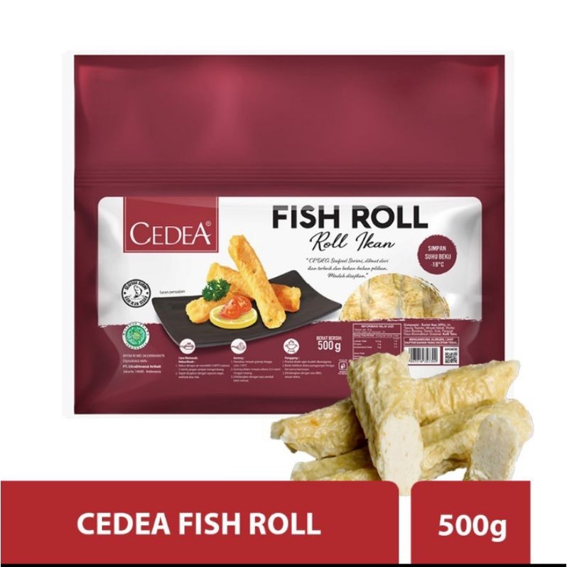 

CEDEA FISH ROLL 500 GR / ROLL IKAN 500 GR