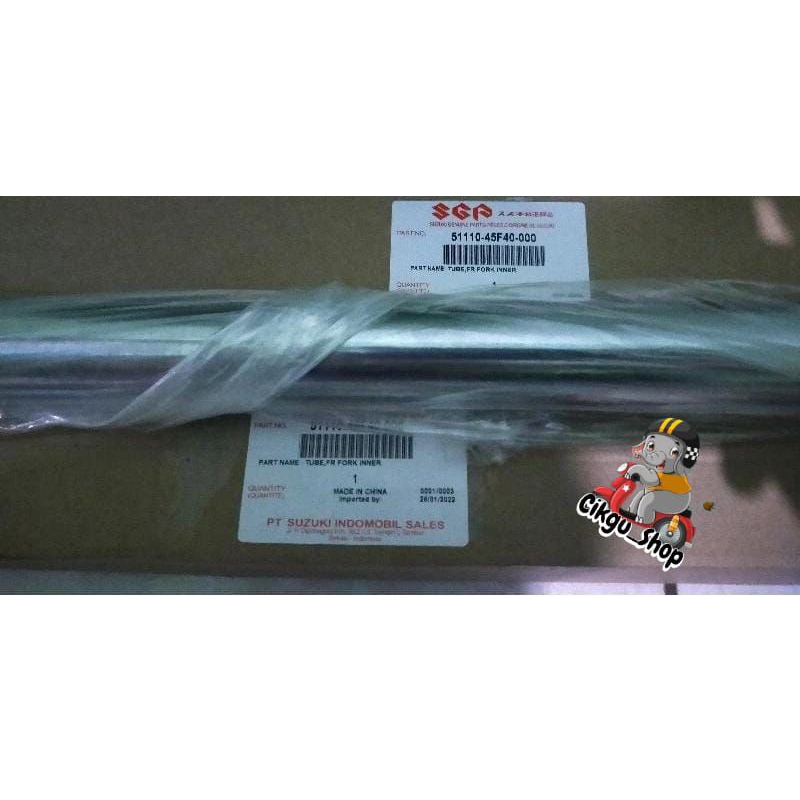 As Shok Depan Inner Tube Suzuki Thunder 125 Original SGP 100%