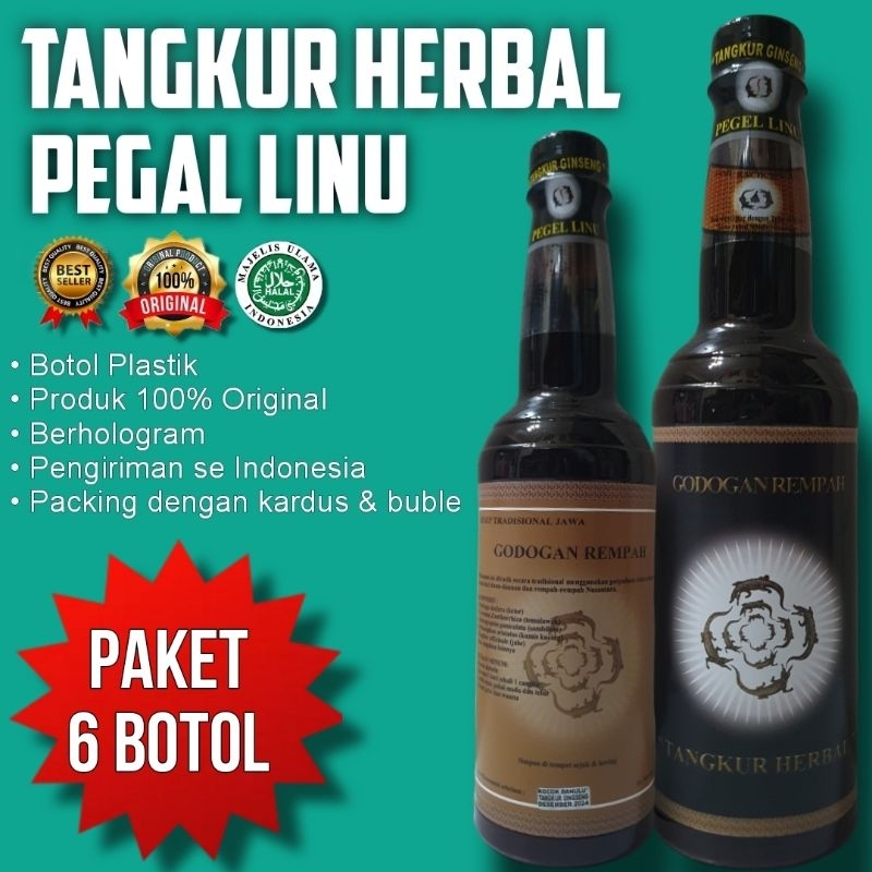 

JAMU TANGKUR HERBAL PEGAL LINU TERMURAH !!! (6 BOTOL)