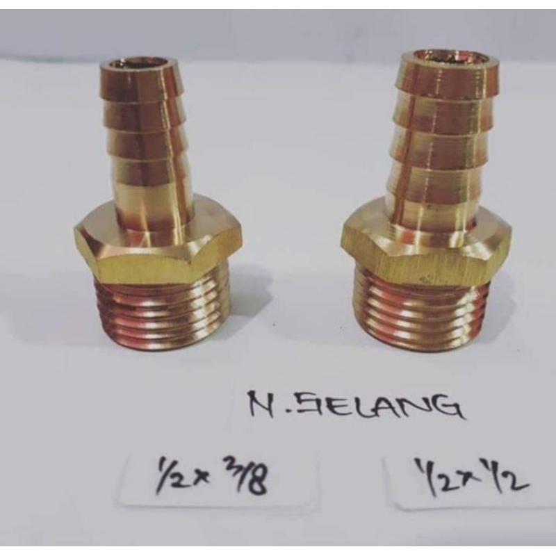 Nepel Selang nepel selang 1/2