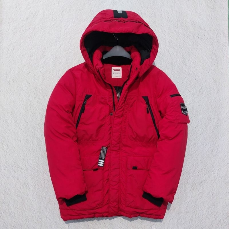 Jaket Bulu Angsa LEVIS Saku Samping (Bulang Outdoor)