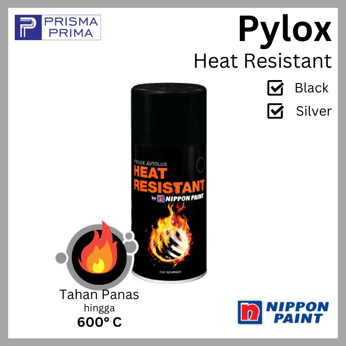 Cat Semprot Tahan Panas Hi Temp Pylox Muffler Knalpot