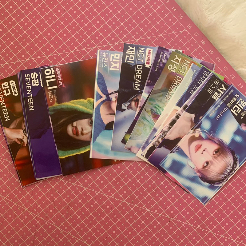 

[ Isi 24 pcs ] Facecam thumbnail youtube idol Sticker Random Newjeans Aespa NCT sellkor freebies