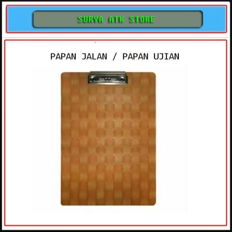 

Papan Ujian / Papan Jalan