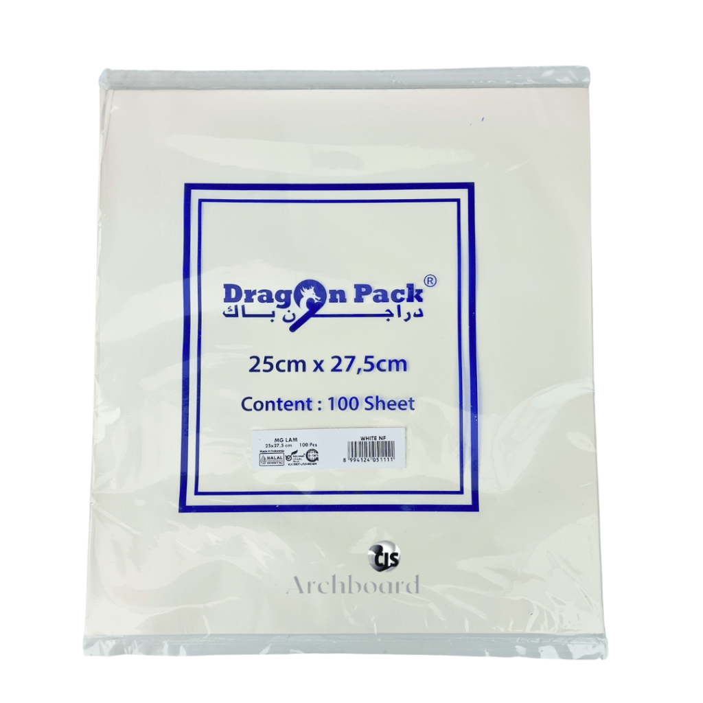 

Kertas Nasi Laminasi (25x27.5 cm) - Kertas Bungkus Nasi Anti Lengket