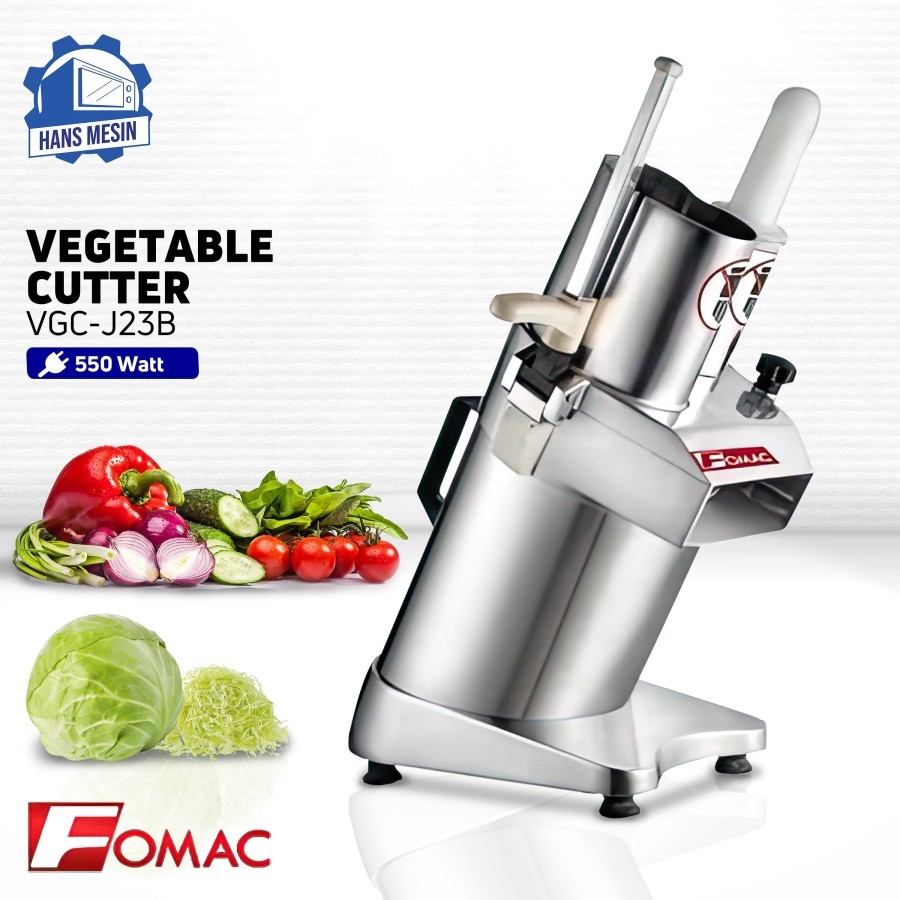 Mesin Pemotong Buah Sayur FOMAC VGC-J23B Vegetable Cutter VGC J23B