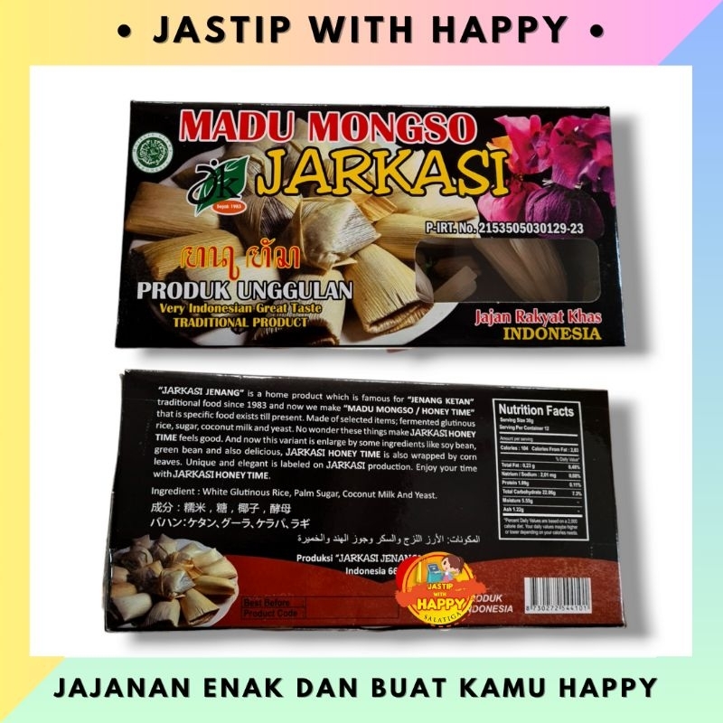 

Madu Mongso Merek Jarkasi Kemas Dus - Makanan Tradisional Jawa