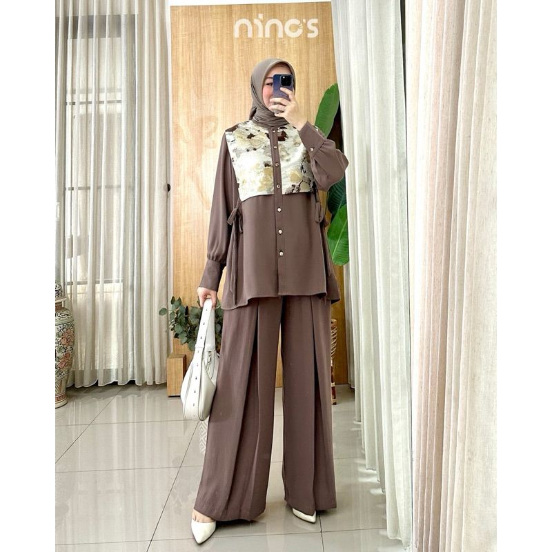Maliha set kulot 055 stelan// oneset original ninos design