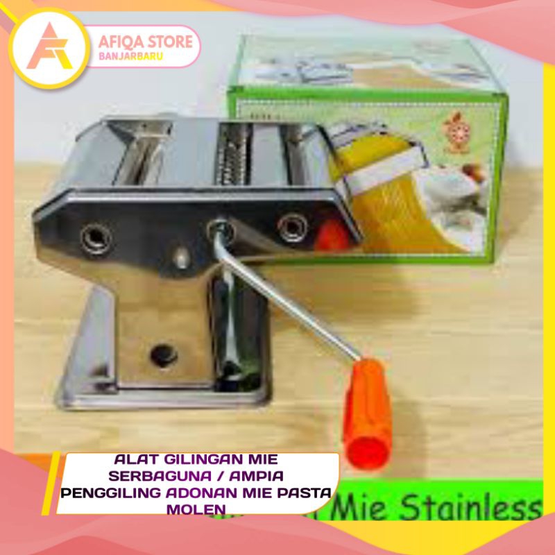 Alat Gilingan Mie Serbaguna / Ampia Penggiling Adonan Mie Pasta Molen