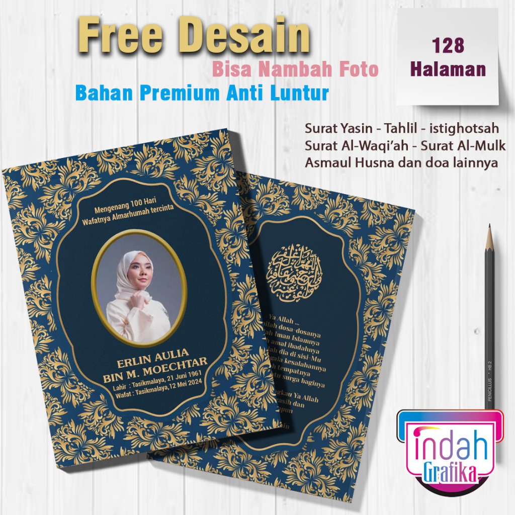 

YASIN DAN TAHLIL SOFTCOVER 128 HALAMAN PREMIUM