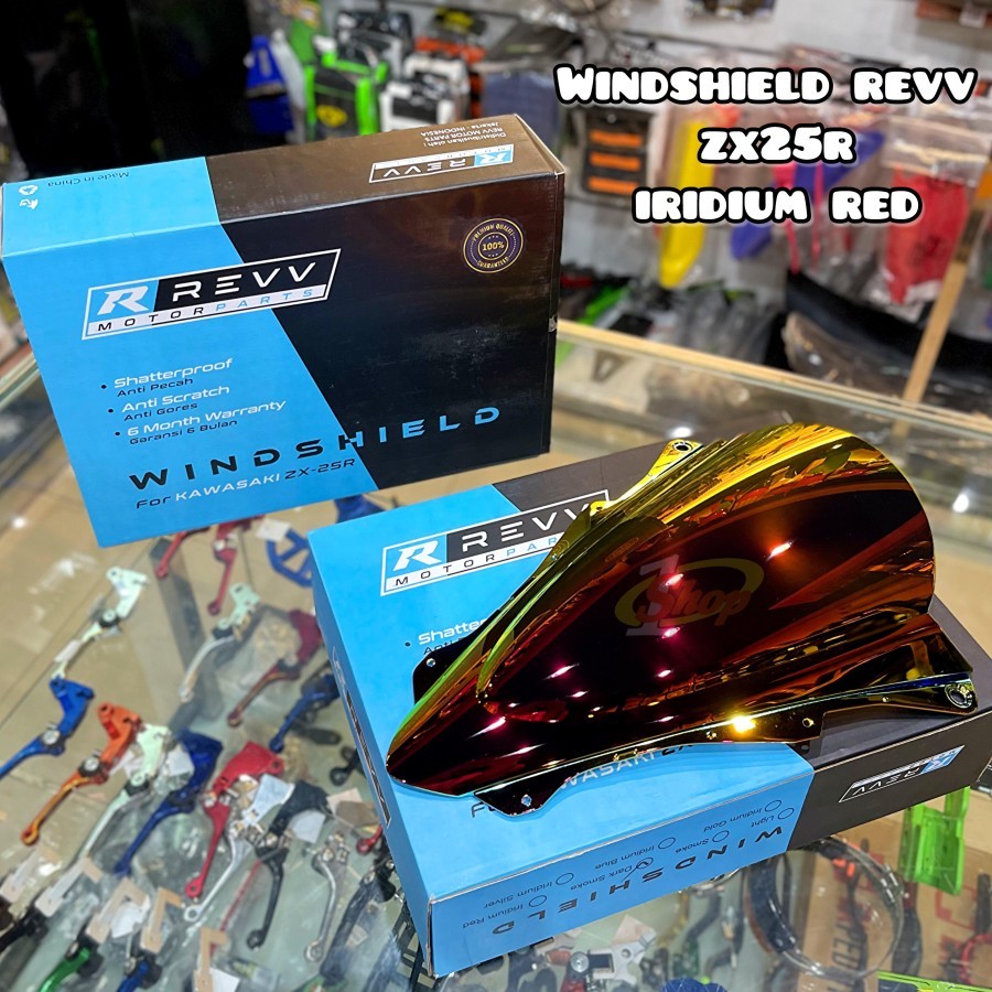 Windshield REVV Visor Kawasaki ZX25R