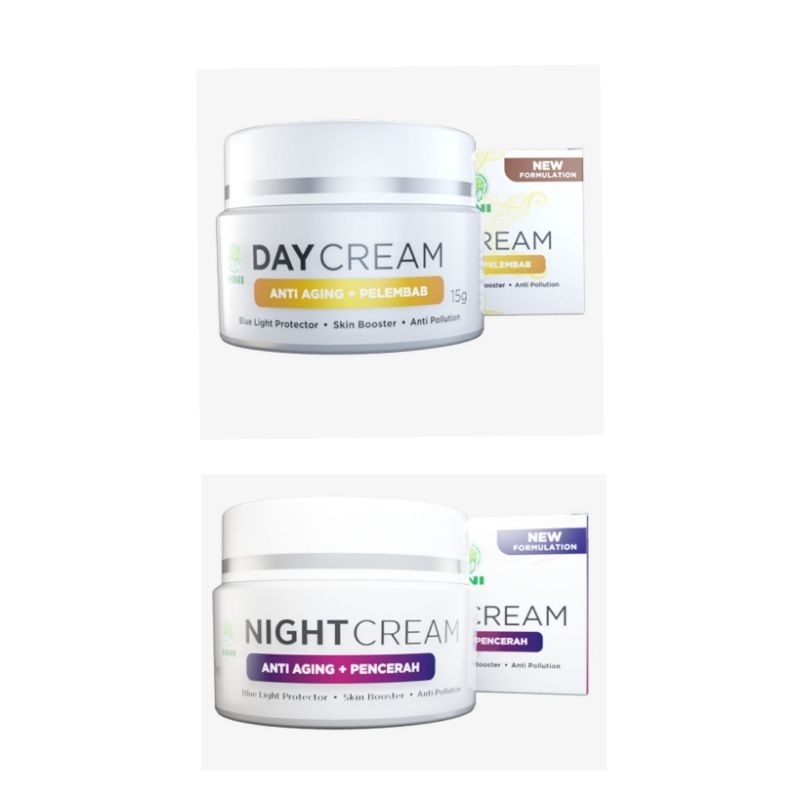 BEAUTY DAY CREAM DAN NIGHT CREAM HNI - HPAI