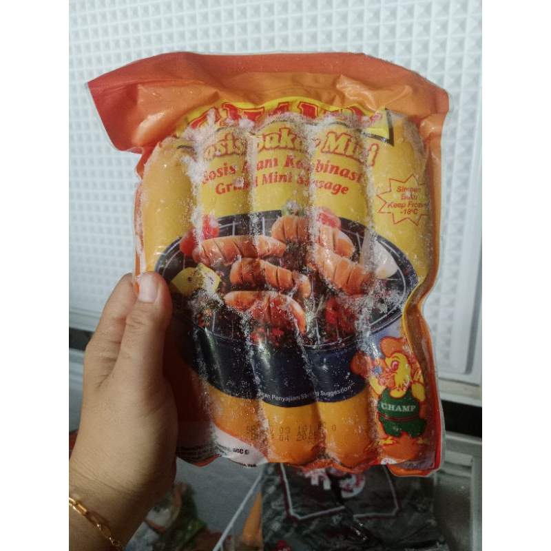 

champ sosis ayam / bakar 500gr