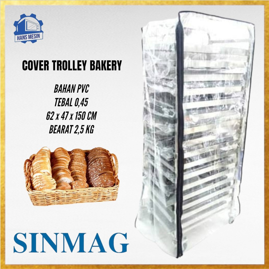 Cover trolley bakery sinmag bisa untuk merk trolly apapun