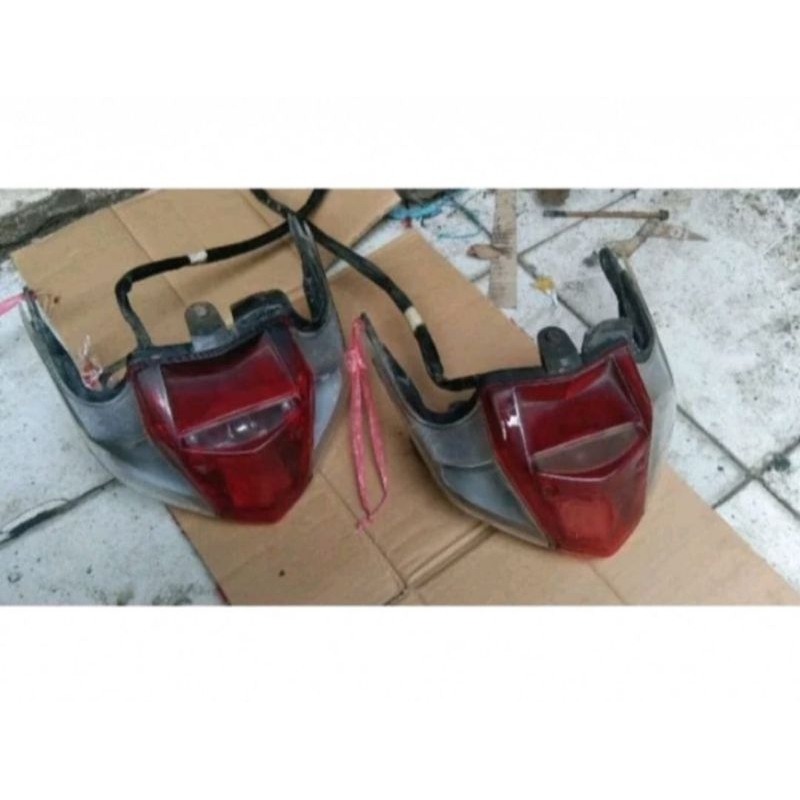 Lampu Stop Belakang Beat Karbu Original Copotan