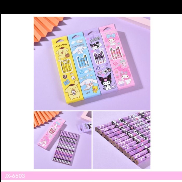 

Rmdodo - Pensil HB Sanrio JX-6603 Satuan