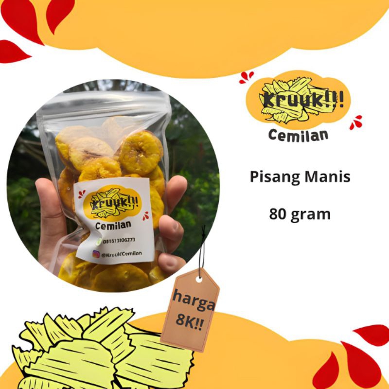 

Kripik Pisang Manis