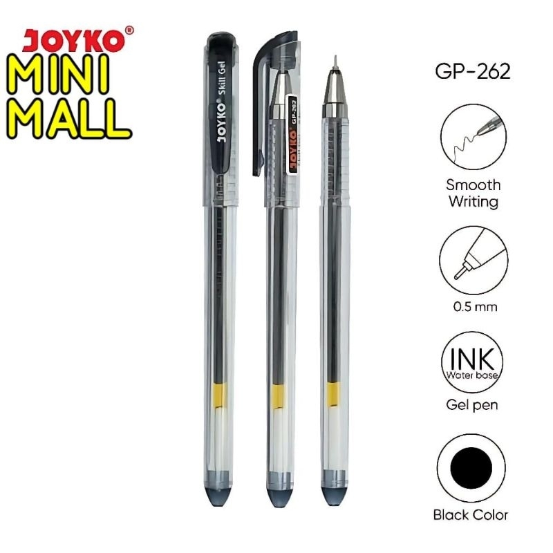 

Gel pen Joyko GP 262 Skill Gel A104 Pulpen Joyko Cair