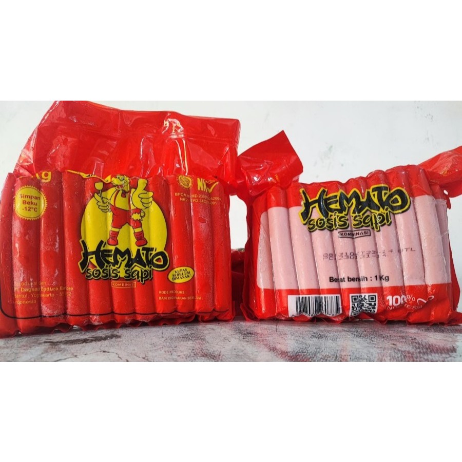 

Hemato sosis sapi 1kg 40pcs