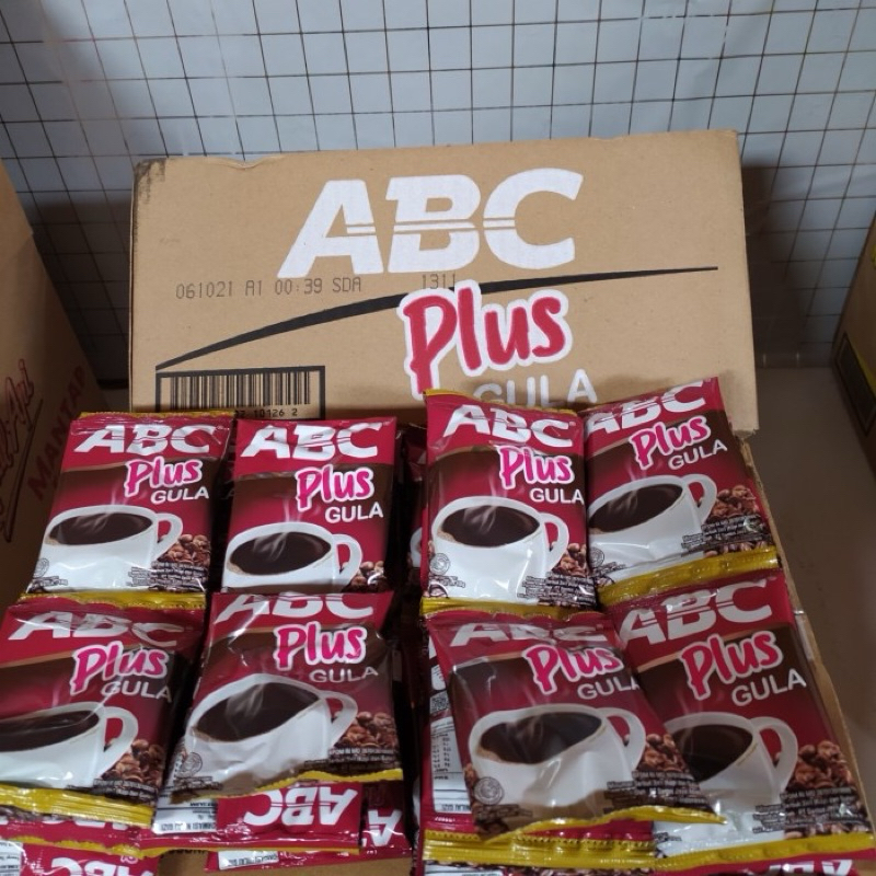 

1 Renteng Kopi ABC Plus Gula 18 gram [ Isi 10 PCS ]