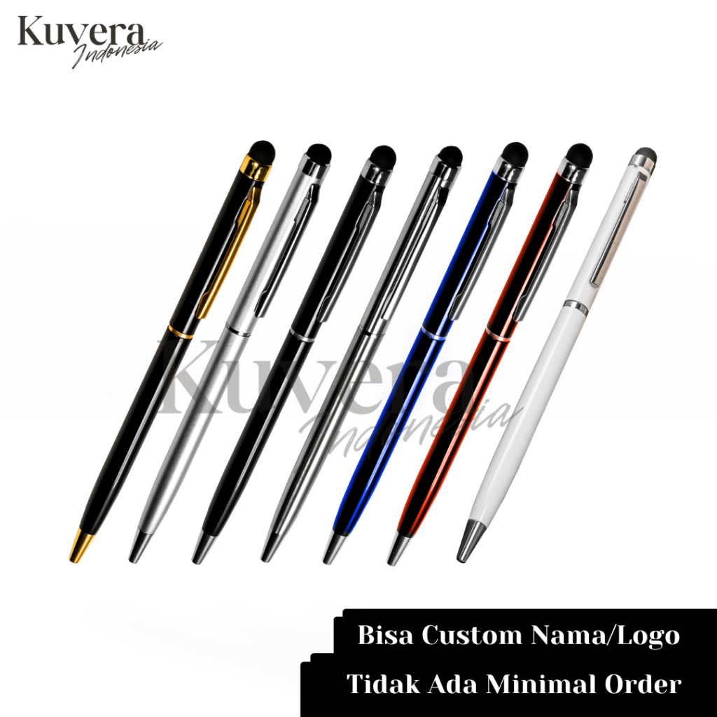 

Pulpen Eksklusif Free Grafir Nama dan Logo Souvenir Hadiah Exclusive Custom