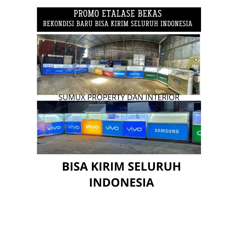 ETALASE OPPO VIVO REALME