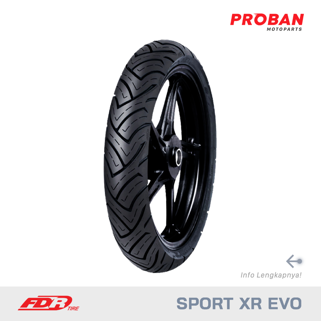 FDR TL SPORT XR EVO 110/80 Ring 14 Ban Motor Tubeless