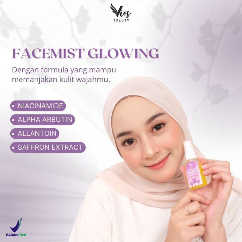 Face Mist Safron / Face Mist Viest / Spray Wajah / Spray Wajah Glowing / Spray Wajah Jerawat / Spray