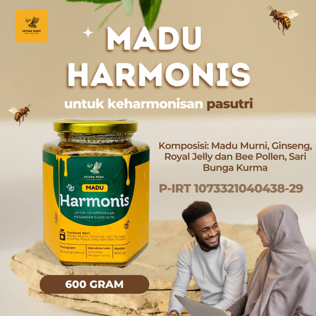 

[600 ml] Madu Harmonis - MADU PASANGAN SUAMI ISTRI