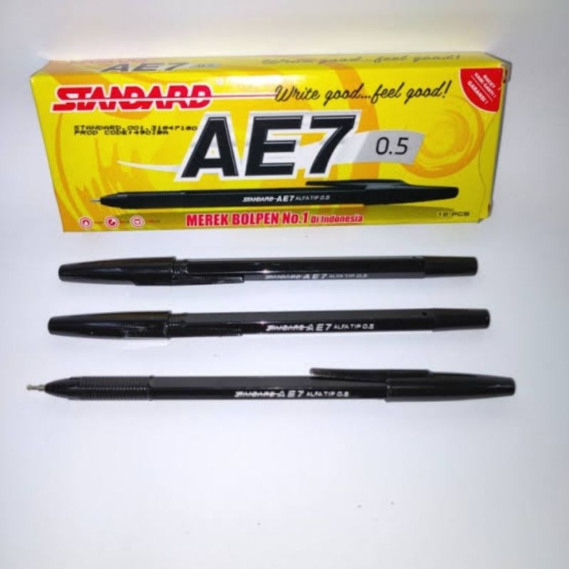 

pena standard ae7 hitam